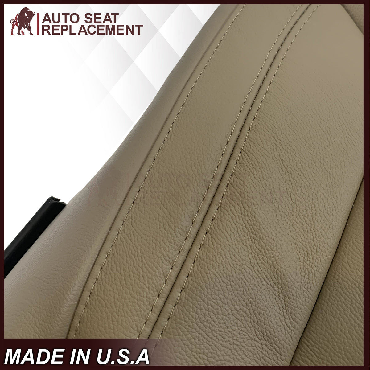 2014-2021 Toyota Tundra Driver OR Passenger Side Replacement Seat Cover: Tan