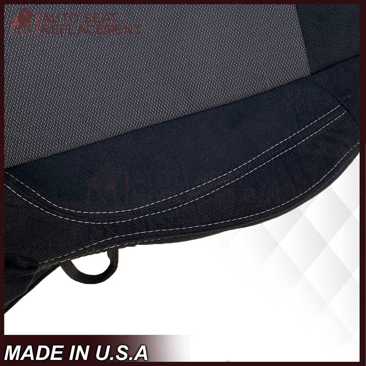 2006-2010 Hummer H3 Adventure Replacement Seat Covers in Black Cloth (Fabric): Choose from variants
