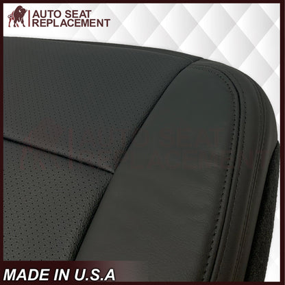 2009 - 2014 Ford F-150 PLATINUM EDITION Perforated Genuine Leather or Synthetic Leather Seat Covers