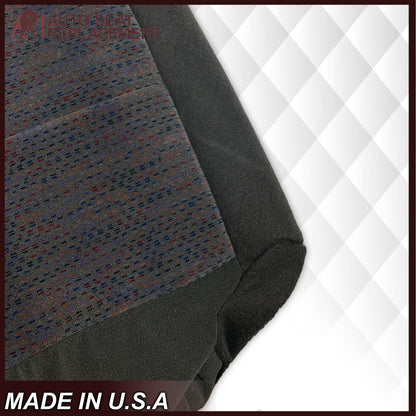 1999 2000 2001 2002 Chevy Silverado 1500 2500 3500 HD LS LT Replacement Seat Cover in Dark Gray Cloth