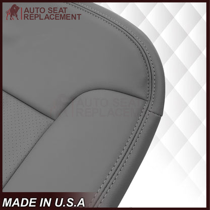 1992 - 1996 Ford Bronco Eddie Bauer Synthetic Leather Seat Cover In Gray