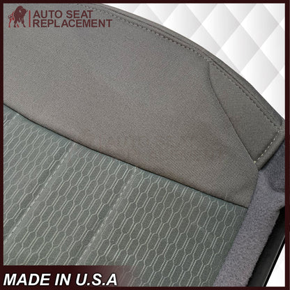 2013-2018 Dodge Ram ST Tradesman Bottom or Top Replacement Seat Cover: Cloth Diesel Gray