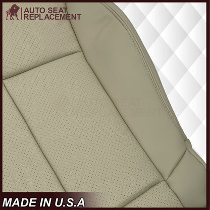 2006-2010 for Infiniti M45 M35 Sedan Bottom Replacement Seat Cover In Wheat Tan