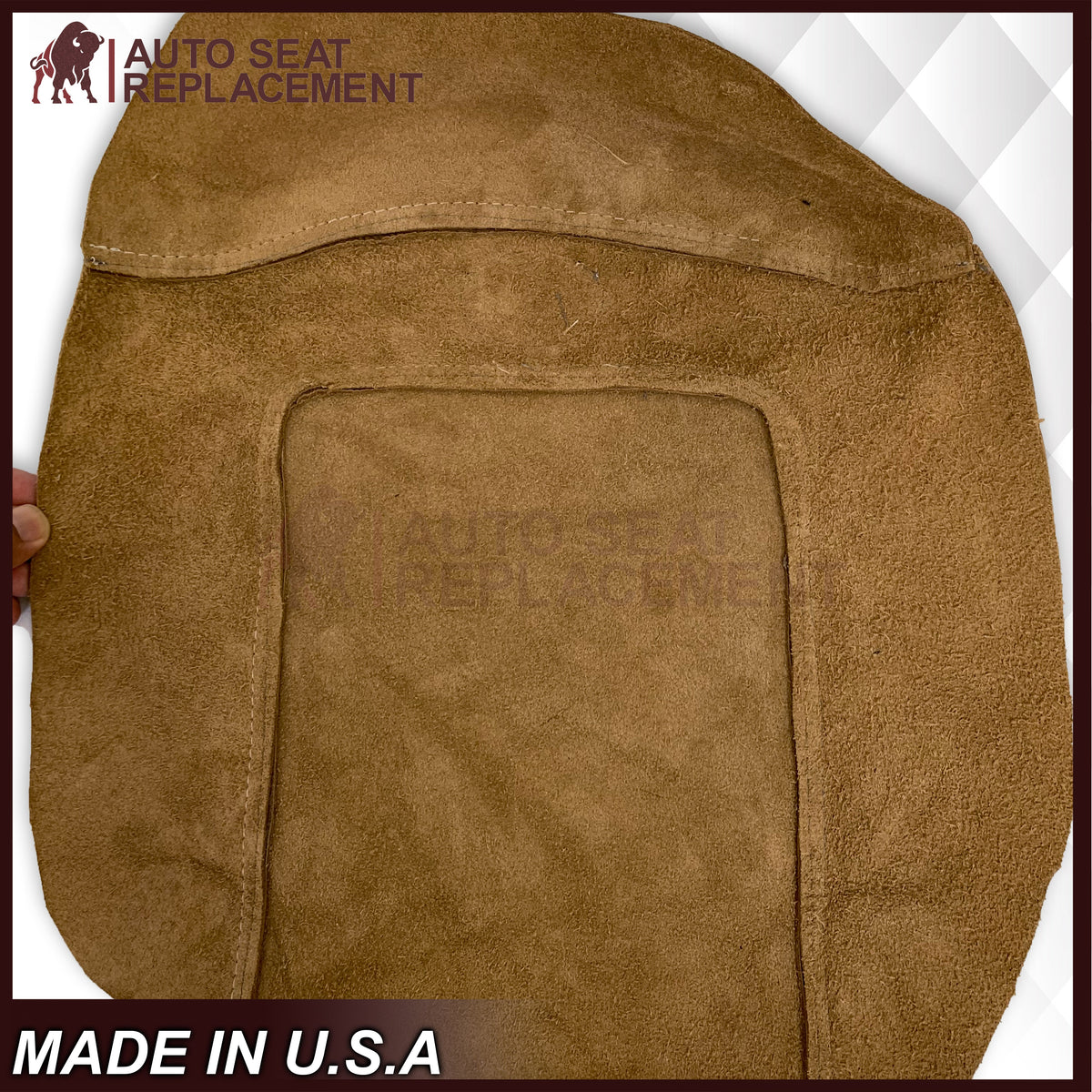 2001 2002 2003 Ford F150 King Ranch Center Console Lid Raw Cowhide GENUINE LEATHER Cover