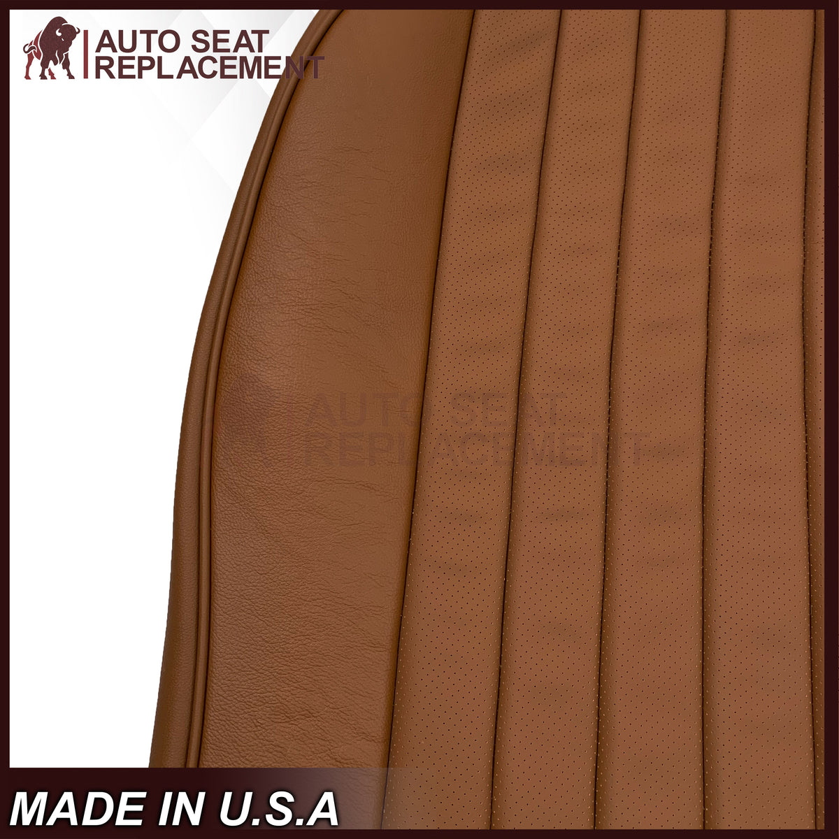 1972-1989 Mercedes Benz R107 Leather seat Covers 280SL 450SL 380SL 560SL W107 SL In Saddle Brown