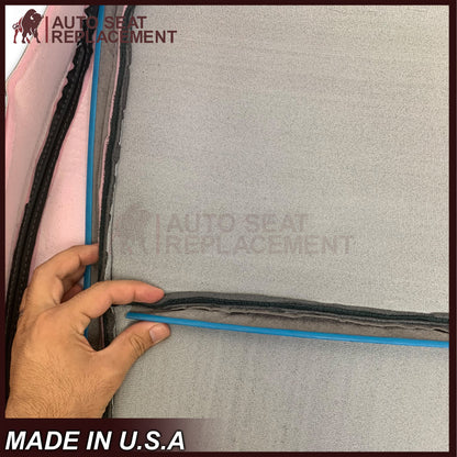 2004 Acura TL Driver Or Passenger Side Bottom Seat Cover in Black: Leather or Vinyl