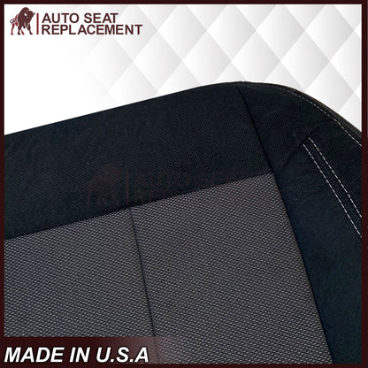 2006-2010 Hummer H3 Adventure Replacement Seat Covers in Black Cloth (Fabric): Choose from variants