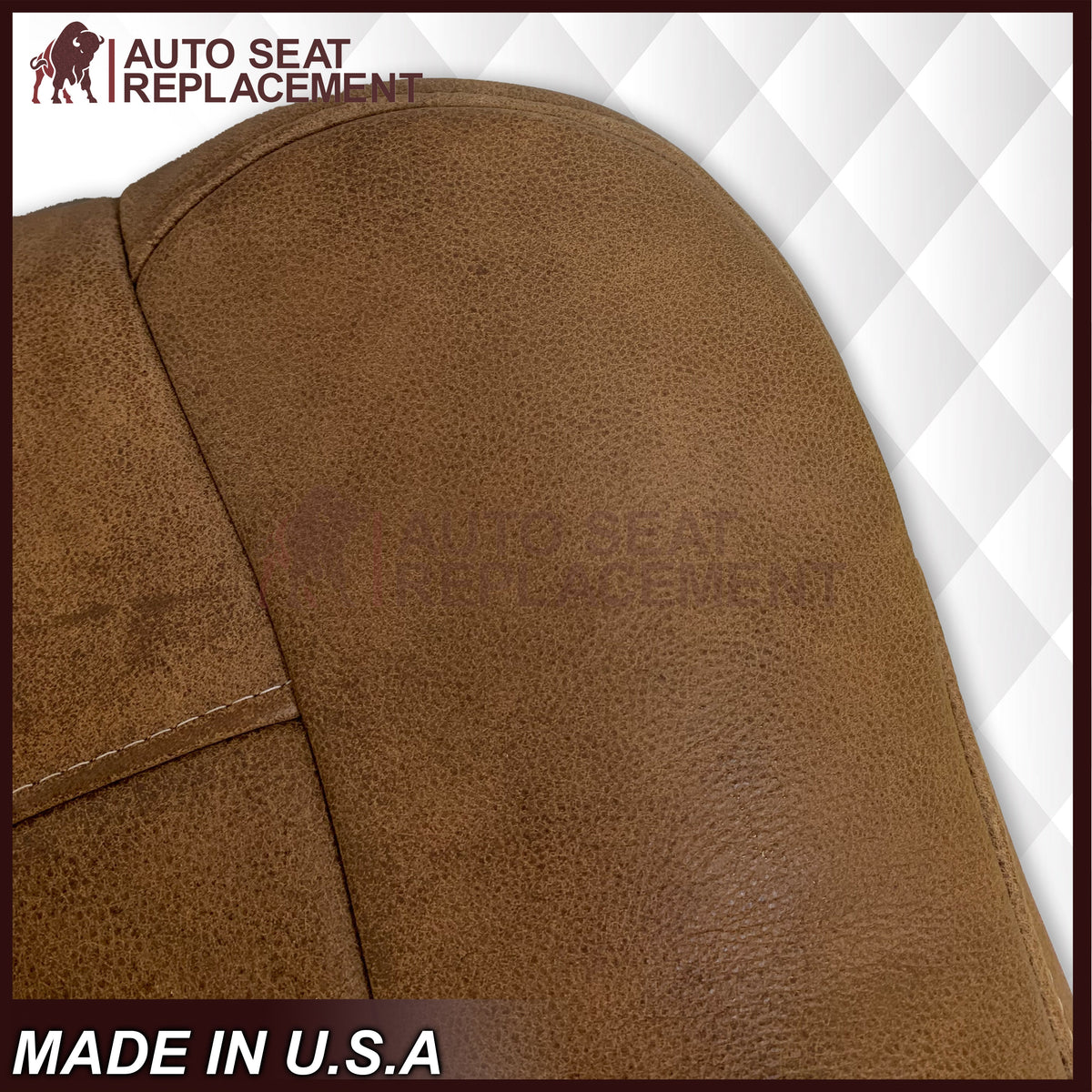 2001 2002 2003 Ford F150 King Ranch Raw Cowhide GENUINE LEATHER Seat Covers