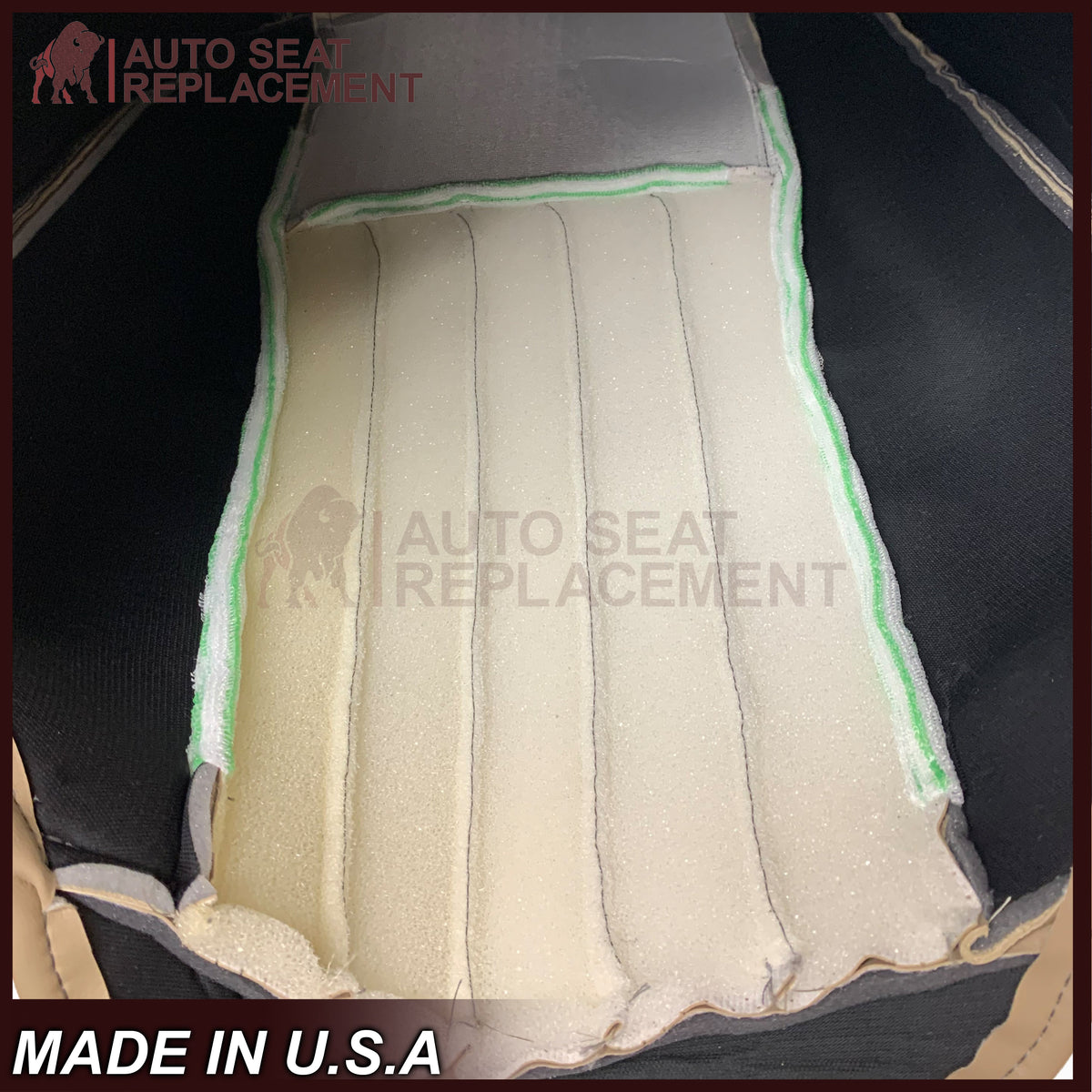 2005 2006 Lincoln Navigator Replacement Seat Covers in Camel Tan: Choose Genuine Leather or Vinyl