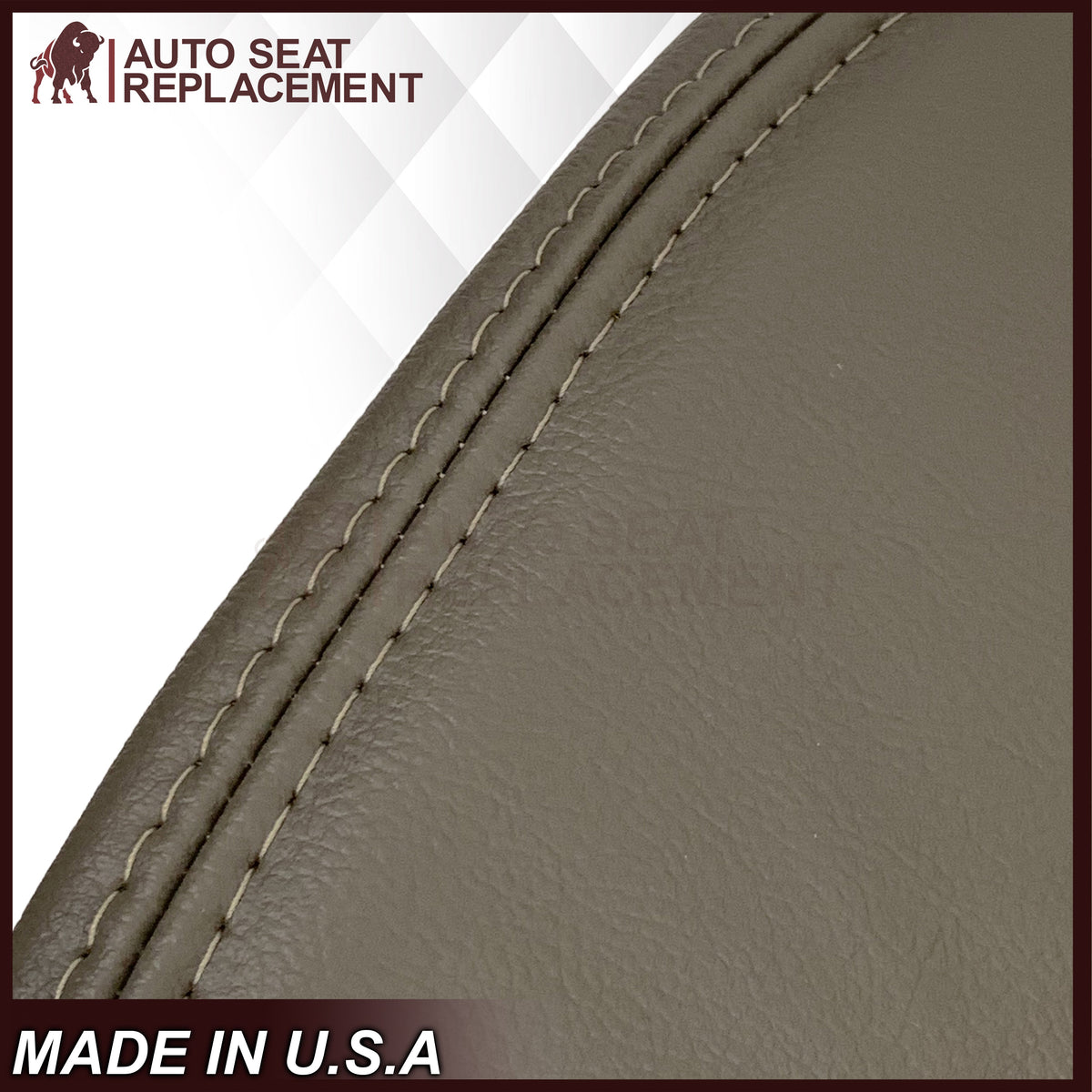 2000-2003 Dodge Durango SLT Replacement Bottom Seat Covers in Gray Vinyl: Choose From Variation