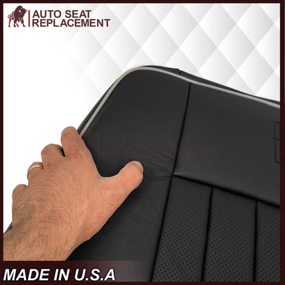 2003 - 2006 Lincoln Navigator Replacement Seat Covers in Black: Choose Genuine Leather or Vinyl