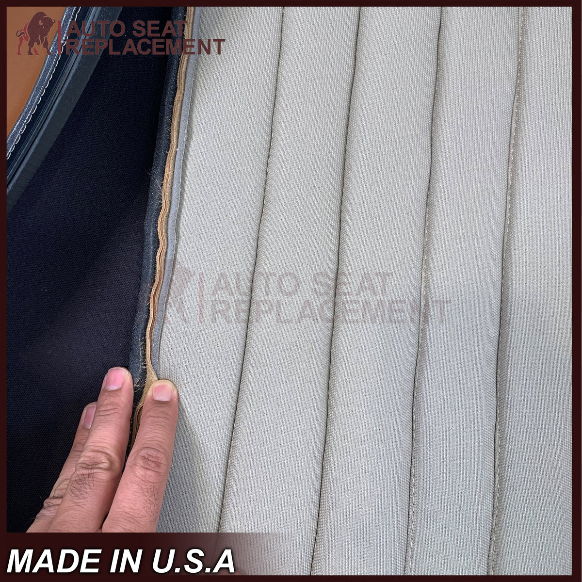 1972-1989 Mercedes Benz R107 Leather seat Covers 280SL 450SL 380SL 560SL W107 SL In Saddle Brown