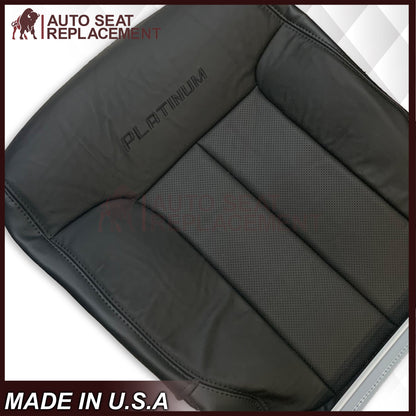 2009 - 2014 Ford F150 PLATINUM EDITION (2nd) Second Row Perforated Leather or Vinyl Seat Covers