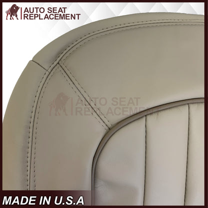 1997 - 2003 Jaguar XJ8, XJ6 4-Door L6 Genuine Leather OR Synthetic Leather Seat Covers In Oatmeal (Beige)