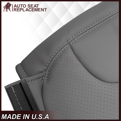 1992 - 1996 Ford Bronco Eddie Bauer Synthetic Leather Seat Cover In Gray