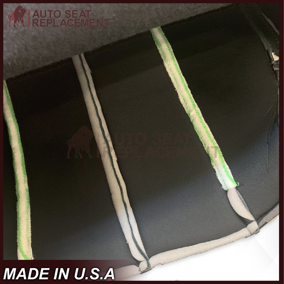 2009 - 2014 Ford F150 PLATINUM EDITION (2nd) Second Row Perforated Leather or Vinyl Seat Covers