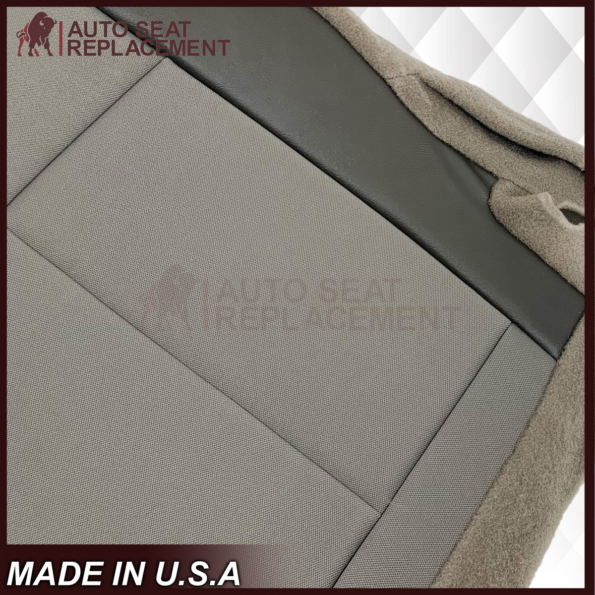 2012 - 2021 For Nissan NV1500 NV2500 NV3500 Replacement Cloth Seat Covers In Gray