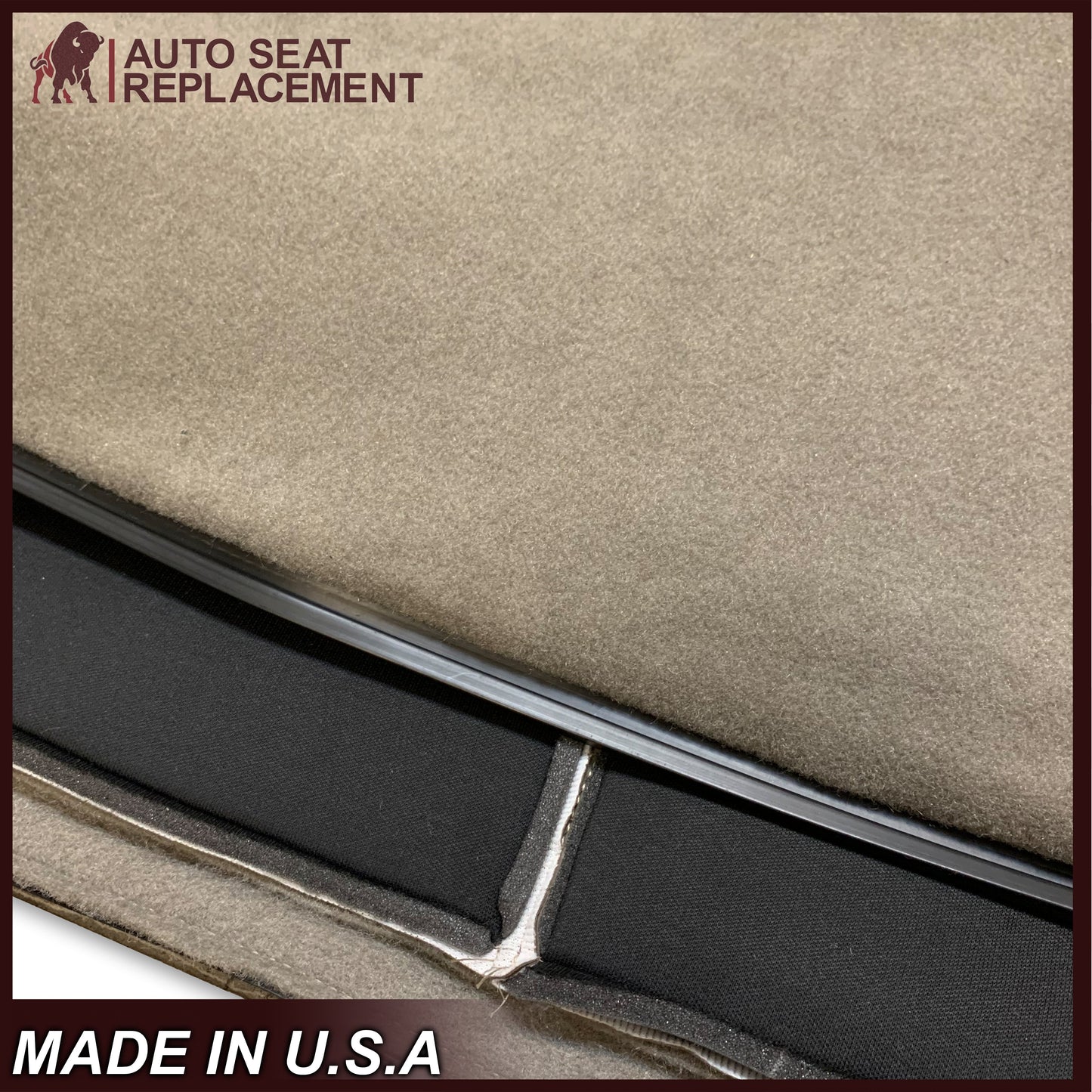 2008-2010 Ford F-250 F-350 F-450 F-550 Super Duty XL Work Truck Seat Cover in Medium Stone Gray: Choose From Variants