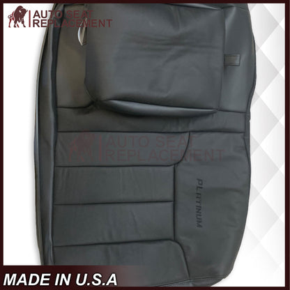 2009 - 2014 Ford F150 PLATINUM EDITION (2nd) Second Row Perforated Leather or Vinyl Seat Covers