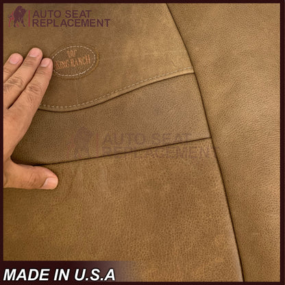 2001 2002 2003 Ford F150 King Ranch Raw Cowhide GENUINE LEATHER Seat Covers