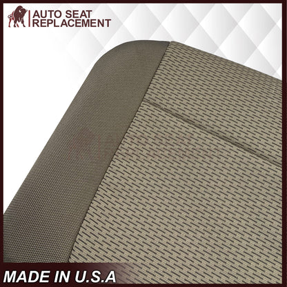 2017-2021 Ford F250 XLT Replacement Driver or Passenger Side Seat Cover In Tan