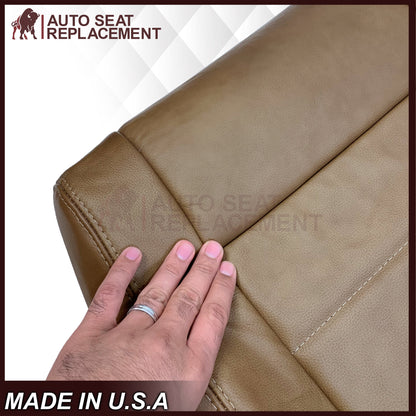 2007-2012 Jeep Wrangler-Replacement Driver OR Passenger Seat Cover In Dark Saddle Brown