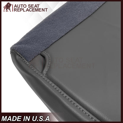 2001 - 2007 Ford F250 F350 F450 F550 Work Truck Super Duty XL Replacement Seat Covers in Gray Vinyl