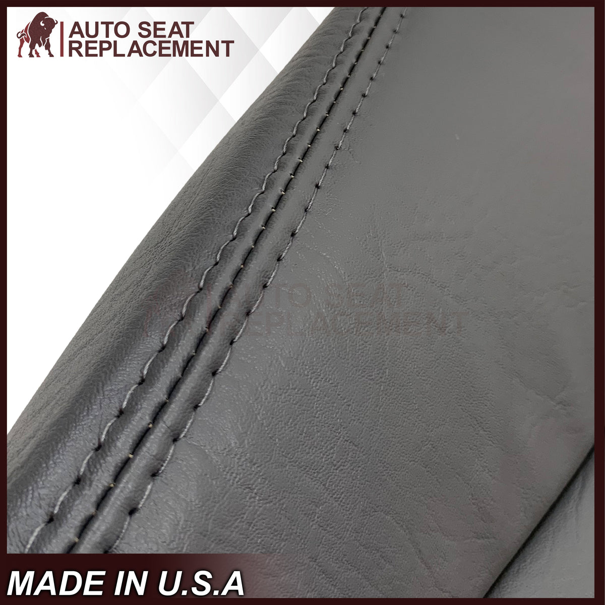 1998-2002 Dodge Ram 1500 2500 3500 Single Cab Driver OR Passenger Bottom Seat Cover in Mist Gray: Choose From Variation