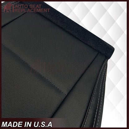 2015-2018 Subaru Outback Replacement Black Perforated Seat Covers: Choose Your Side