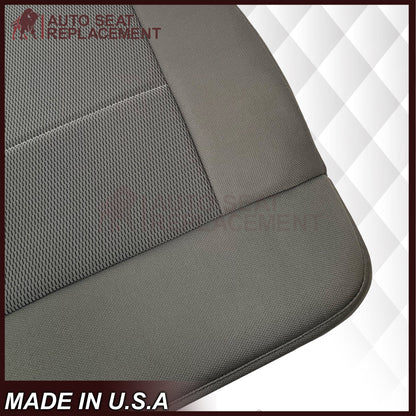 2004 2005 2006 Ford F-150 XLT STX Single Cab Cloth Seat Cover in 2 Tone Gray
