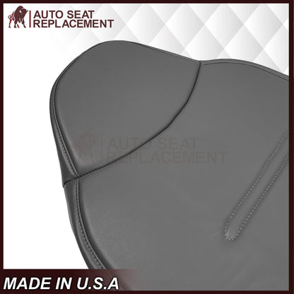 2001 - 2007 Ford F250 F350 F450 F550 Work Truck Super Duty XL Replacement Seat Covers in Gray Vinyl