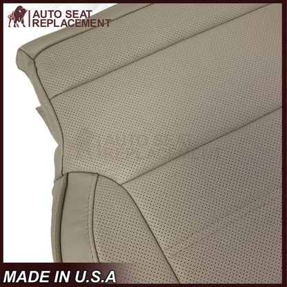 2014 2015 2016 2017 2018 2019 GMC Yukon Denali Perforated Leather Seat Cover Replacement In Shale Tan: Choose from variant