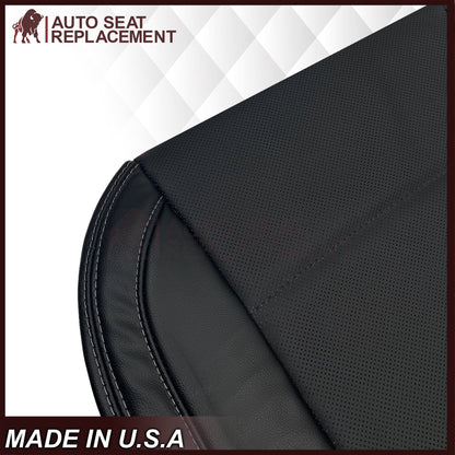 2015-2018 Subaru Outback Replacement Black Perforated Seat Covers: Choose Your Side