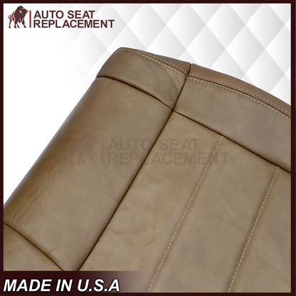 2007-2012 Jeep Wrangler-Replacement Driver OR Passenger Seat Cover In Dark Saddle Brown