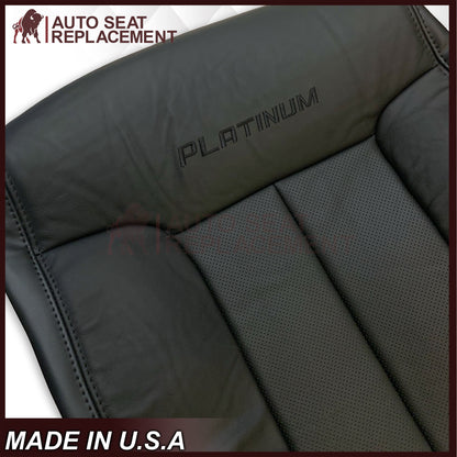 2009 - 2014 Ford F150 PLATINUM EDITION (2nd) Second Row Perforated Leather or Vinyl Seat Covers