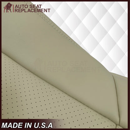 2006-2010 for Infiniti M45 M35 Sedan Bottom Replacement Seat Cover In Wheat Tan