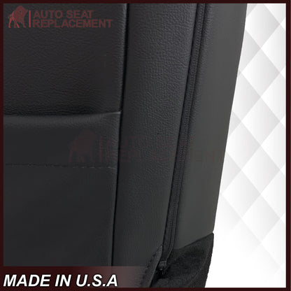 2017-2021 Ford F250 XLT Replacement Seat Covers In Charcoal Black