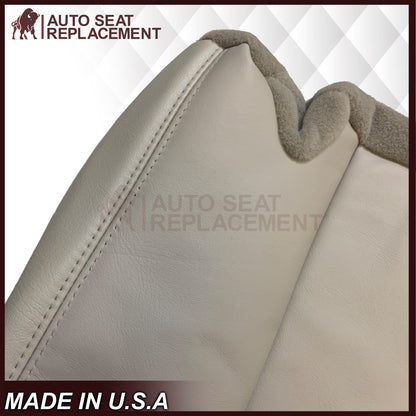 2003 - 2007 Chevy Tahoe Suburban & GMC Yukon Second Row 50/50 Captain Chairs Seat Cover In Light Tan (Shale)  - Choose from variant