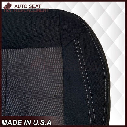 2006-2010 Hummer H3 Adventure Replacement Seat Covers in Black Cloth (Fabric): Choose from variants