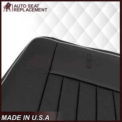 2003 - 2006 Lincoln Navigator Replacement Seat Covers in Black: Choose Genuine Leather or Vinyl