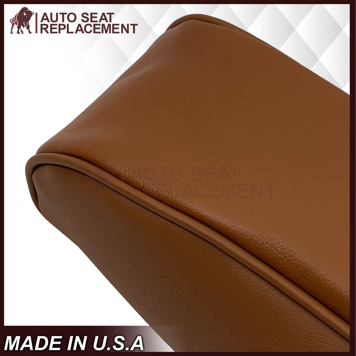 1972-1989 Mercedes Benz R107 Leather seat Covers 280SL 450SL 380SL 560SL W107 SL In Saddle Brown