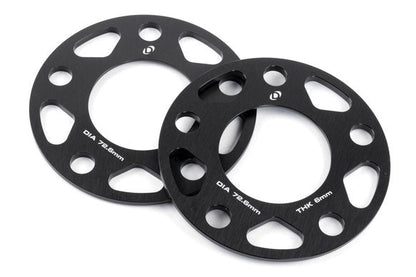 Dinan Spacers; 5x120 - 72.6mm CB - 6mm Thick Set of 2