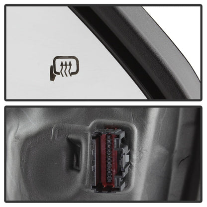 SPYDER xTune 15-17 Ford F-150 Heated LED Telescoping Pwr Mirrors - Smk (Pair) (MIR-FF15015S-G4-PWH-SM-SET) 9943065