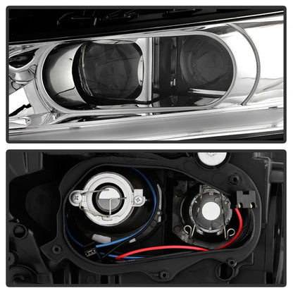 SPYDER xTune 14-18 Chevy Impala (Excl Limited) DRL Halogen Proj Headlights - Chrm (PRO-JH-CIM15-LB-C) 9042898