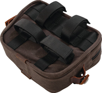 Burly Brand Handlebar Bag - Dark Oak B15-1012D