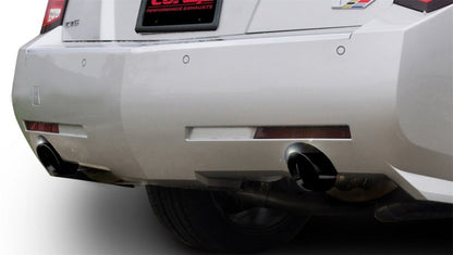 Corsa Performance 11-13 Cadillac CTS Wagon V 6.2L V8 Black Sport Axle-Back Exhaust