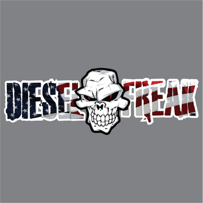 Diesel Freak Flag Long Cut Decals