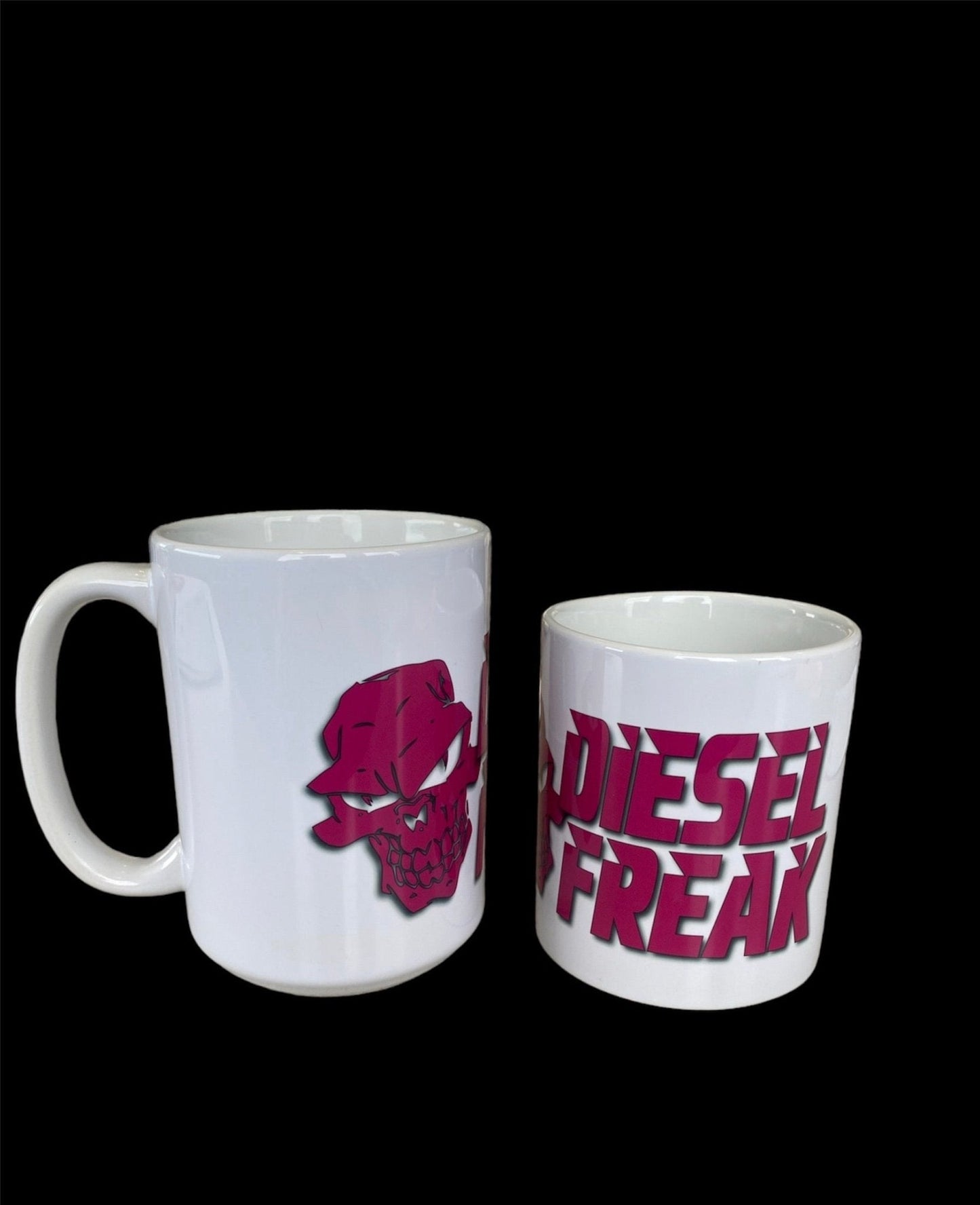 Diesel Freak Pink Stacked Coffee Mug