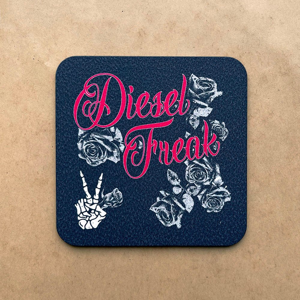 Diesel Freak Roses Coaster