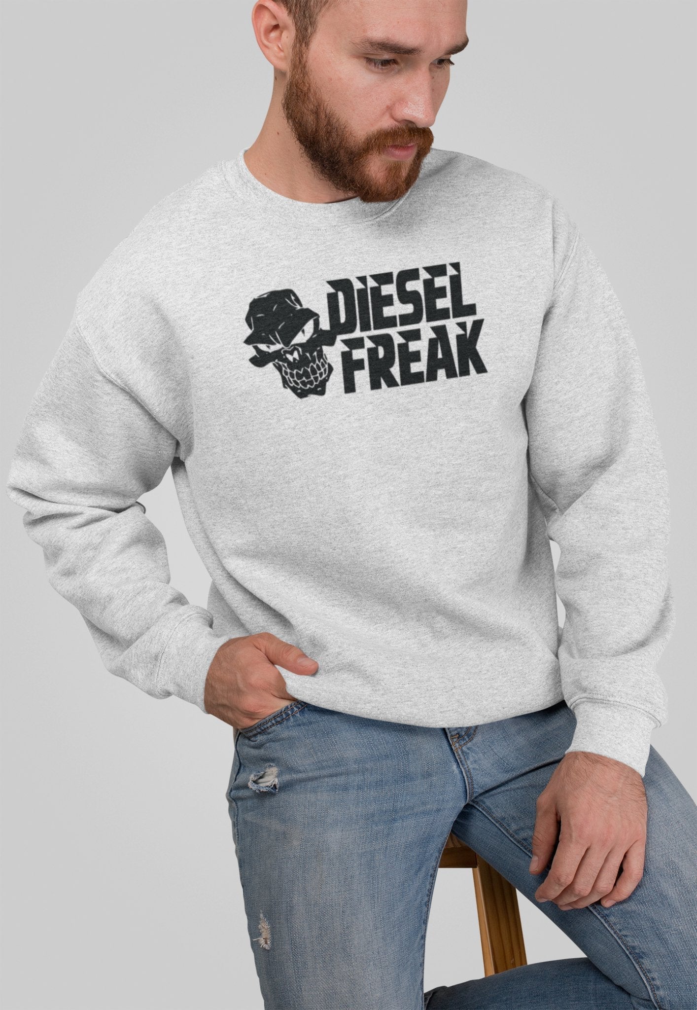 Diesel Freak Stacked Crewneck sweatshirt